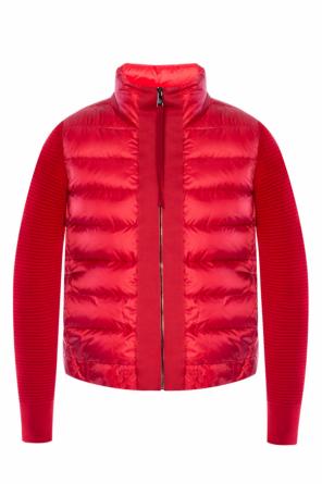 Quilted down jacket with logo, zdjęcie 1 Quilted down jacket with logo od Moncler